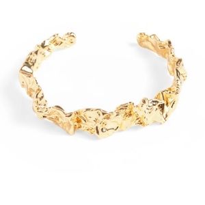 Amber Sceats - 24k gold plated Emery bracelet - NWT